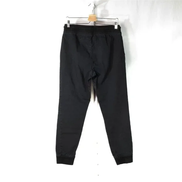 4F Jogger Sweatpants Men's Medium Cotton Tapered Elastic Waist Drawstring Grunge - Picture 2 of 6